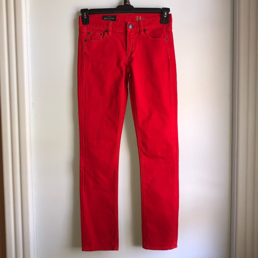 J.Crew MatchStick Jeans size 24